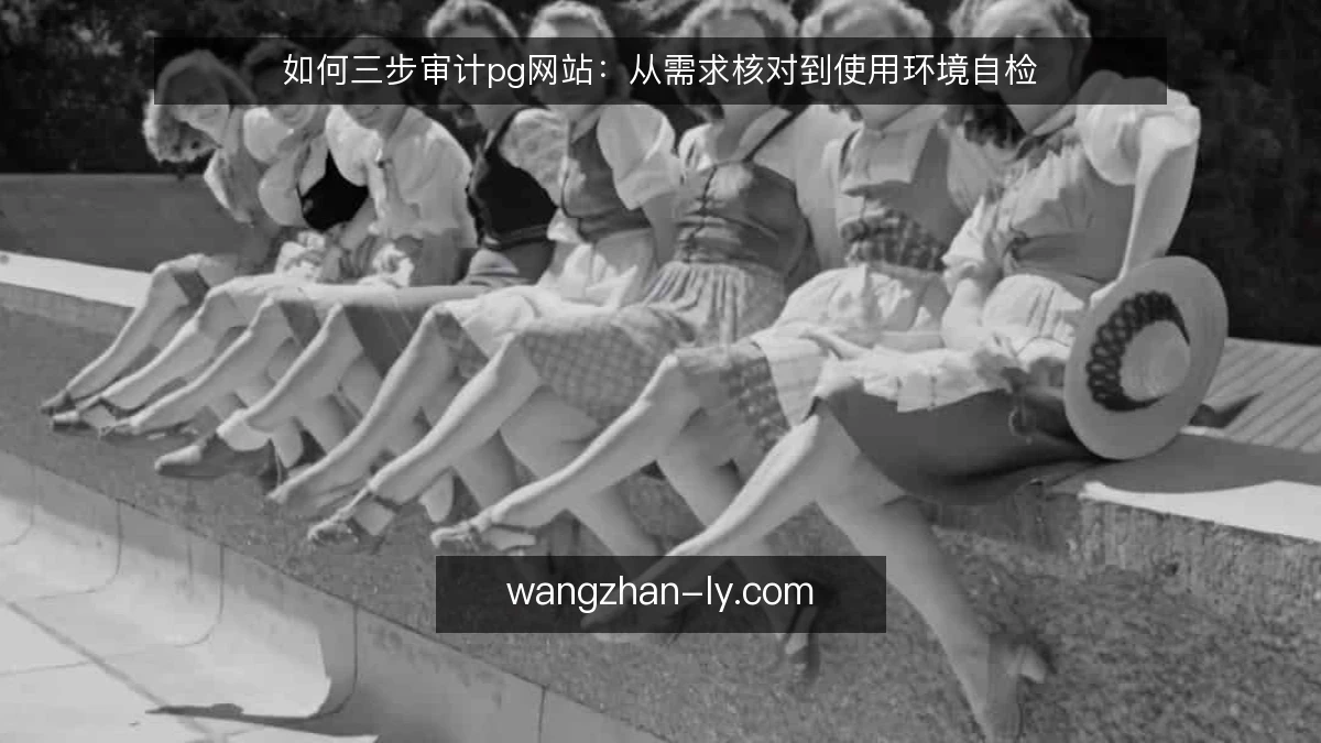 如何三步审计pg网站：从需求核对到使用环境自检