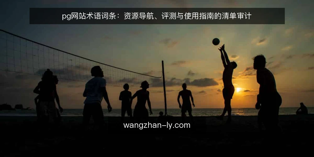 pg网站术语词条:资源导航、评测与使用指南的清单审计 — 为什么现在要做术语审计 配图